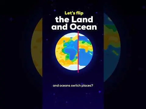 What If Continents and Oceans Switched Places?