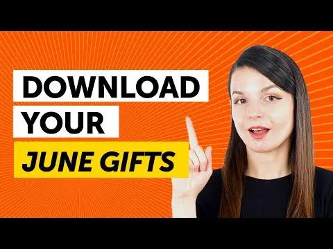 FREE English Gifts of June 2025
