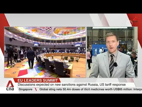 EU leaders in Brussels for security, economic talks