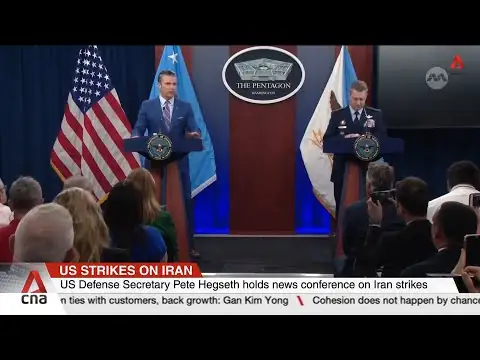 US defence chief Hegseth says strikes on Iran 'most complex, secretive' military op in history