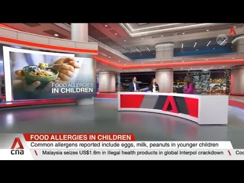 Assoc Prof Elizabeth Tham and Dr Chong Kok Wee on national study on childhood food allergies