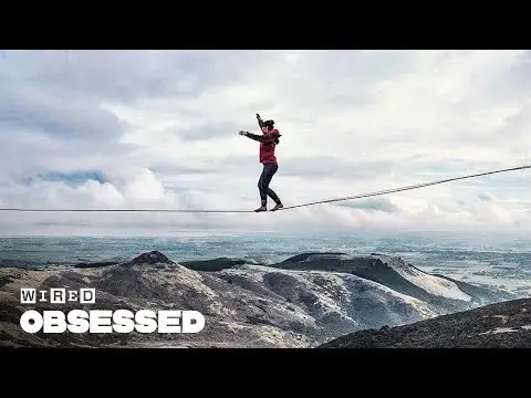 How This Woman Walks Over Massive Canyons | Obsessed | WIRED