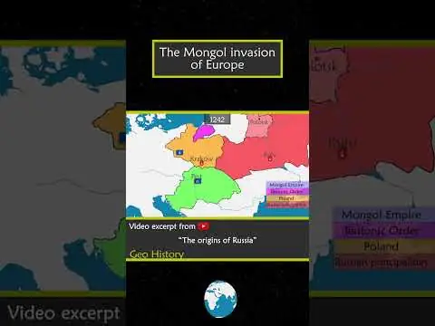 The Mongol invasion of Europe
