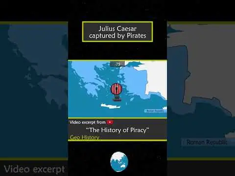 Julius Caesar captured by Pirates