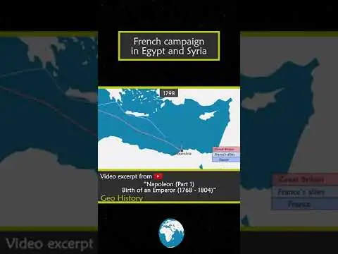 French campaign in Egypt and Syria #shorts